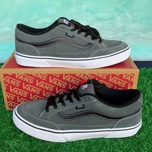 VANS Men’s BEARCAT CHARCOAL/WHITE/BLACK Sneakers